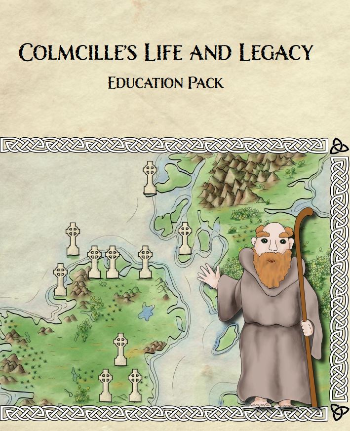 DonegalCoArchiv's tweet photo. There is much history &amp; mythology surrounding the life of St Colmcille (Columba), one of Ireland's patron saints, from Gartan #Donegal . Our primary school education pack is freely available in hard copy and online for teachers/students.
#EYAmythology
https://t.co/kgrWY2z1jn https://t.co/UyRRocf1tu