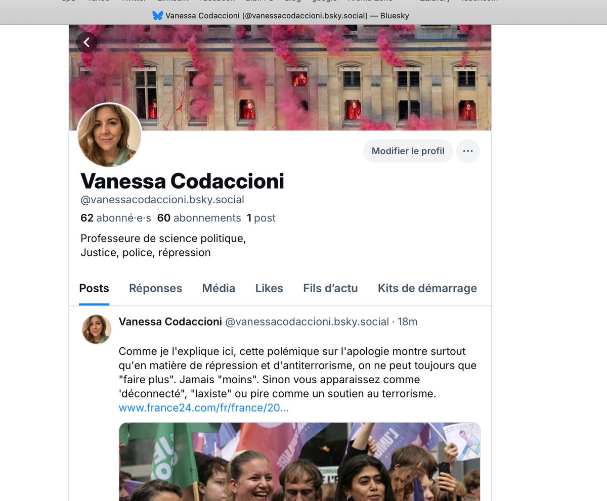 Premier tweet hors X. Si ça vous dit...!