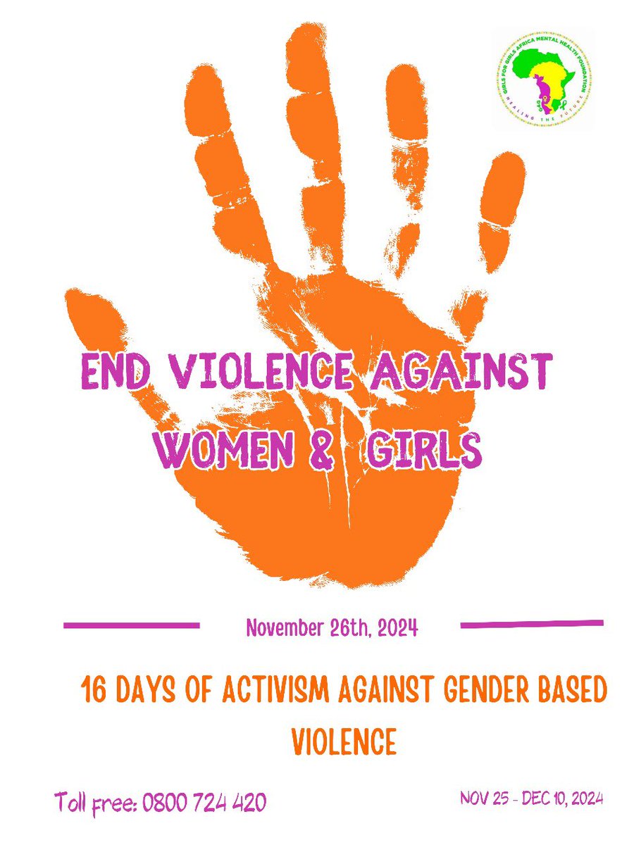 Girls For Girls Africa Mental Health Foundation tweet media