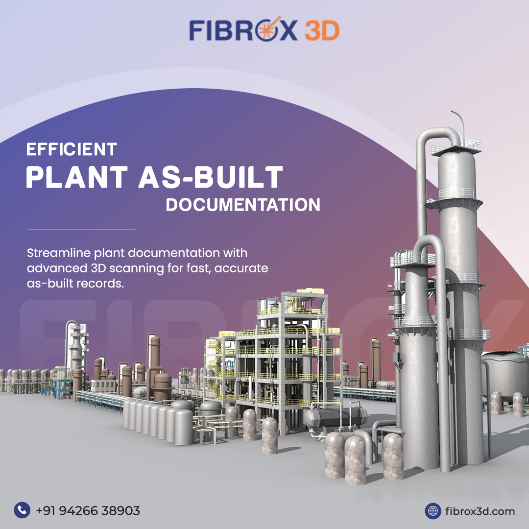 fibrox3d's tweet photo. 𝗘𝗳𝗳𝗶𝗰𝗶𝗲𝗻𝘁 𝗣𝗹𝗮𝗻𝘁 𝗔𝘀-𝗕𝘂𝗶𝗹𝘁 𝗗𝗼𝗰𝘂𝗺𝗲𝗻𝘁𝗮𝘁𝗶𝗼𝗻

Streamline #PlantDocumentation with advanced #3DScanning for fast, accurate as-built records.

🌐 https://t.co/MU5BkTuIqO
📞 +91 94266 38903

#PlantAsBuiltDocumentation #ScanningService #Fibrox3D https://t.co/GyASRA9A4a