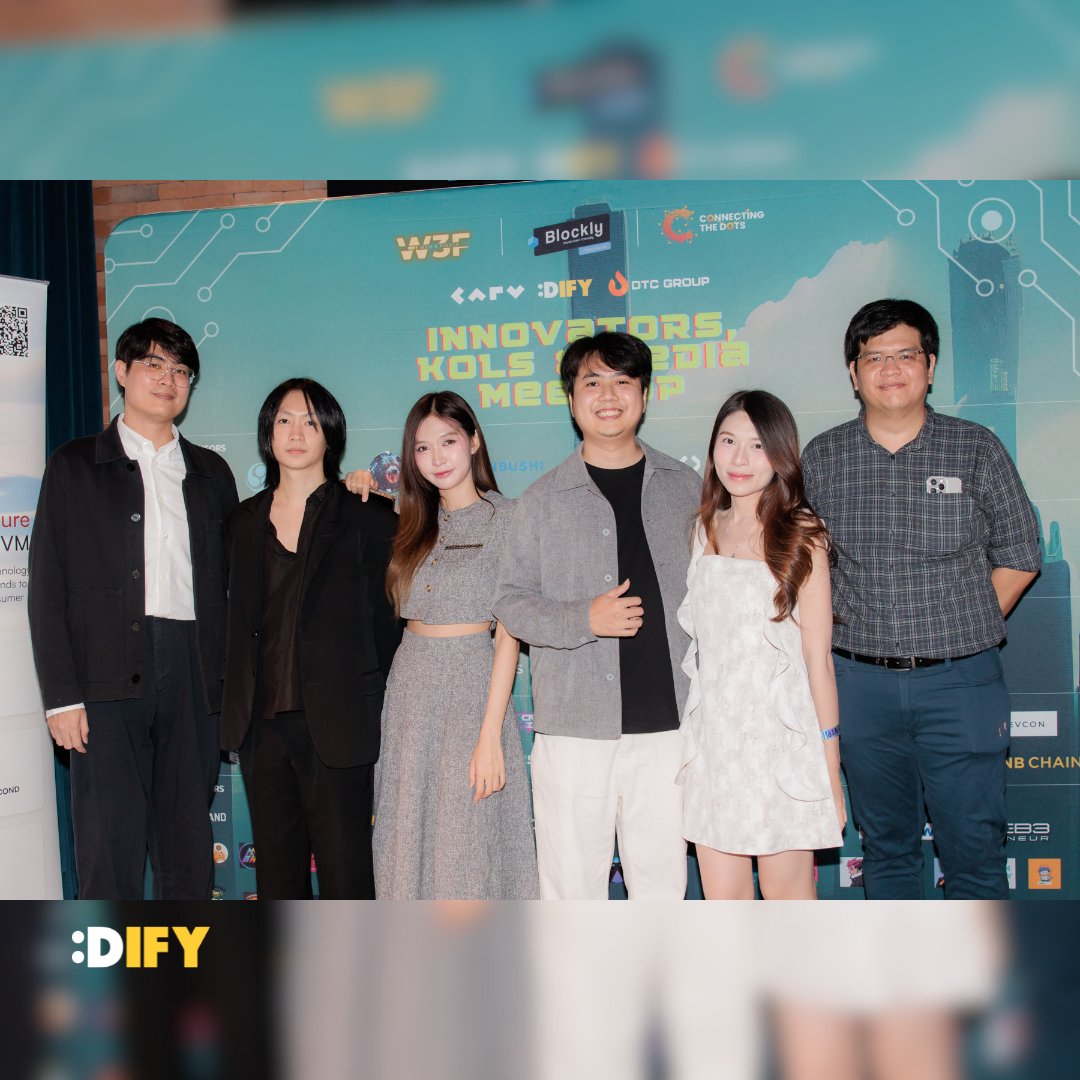 difysg_'s tweet photo. Last stop of #W3F at Innovators, Media, KOLS Meet Up in Thailand! 🇹🇭 Expert panels, networking, and future insights from ourselves and @emerge_grp. Thanks to all!

 #KOLMeetUp2024 #DIFY #BlocklyThailand #DTCGroup #EmergeGroup https://t.co/6EtaaoPD4b