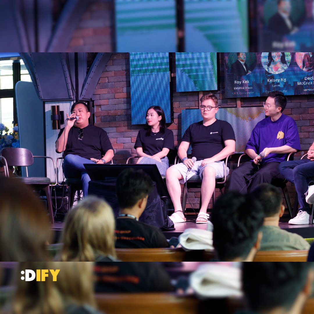 DIFY (@difysg_) on Twitter photo Last stop of #W3F at Innovators, Media, KOLS Meet Up in Thailand! 🇹🇭 Expert panels, networking, and future insights from ourselves and <a href="/emerge_grp/">EMERGE Group</a>. Thanks to all!
#KOLMeetUp2024 #DIFY #BlocklyThailand #DTCGroup #EmergeGroup Last stop of #W3F at Innovators, Media, KOLS Meet Up in Thailand! 🇹🇭 Expert panels, networking, and future insights from ourselves and <a href="/emerge_grp/">EMERGE Group</a>. Thanks to all!
#KOLMeetUp2024 #DIFY #BlocklyThailand #DTCGroup #EmergeGroup
