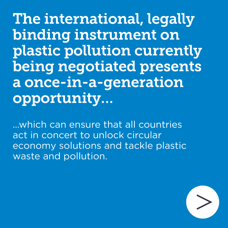 circulareconomy's tweet photo. The Global Commitment signatories are leading the way showing that it is possible to make progress towards a common vision in which plastic never becomes waste, but our latest report also highlights that the world is off track to eliminate plastic waste and pollution. 

🧵 1/4