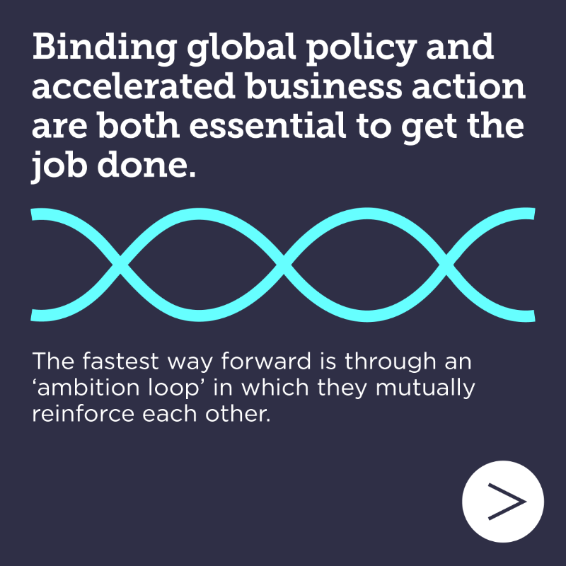 circulareconomy's tweet photo. The Global Commitment signatories are leading the way showing that it is possible to make progress towards a common vision in which plastic never becomes waste, but our latest report also highlights that the world is off track to eliminate plastic waste and pollution. 

🧵 1/4