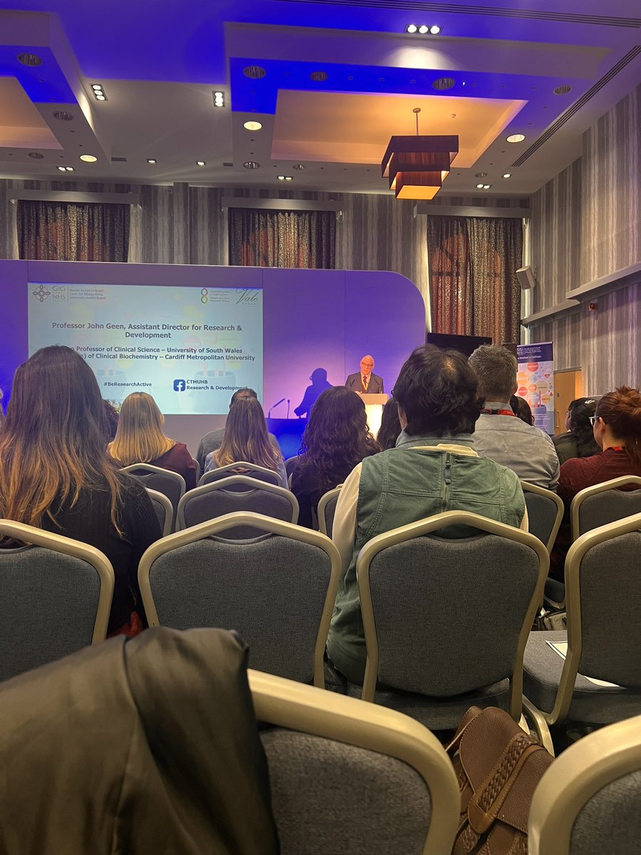 M_abuhmida's tweet image. At the CTMUHB conference today and it is buzzing #uswai #BeResearchActive