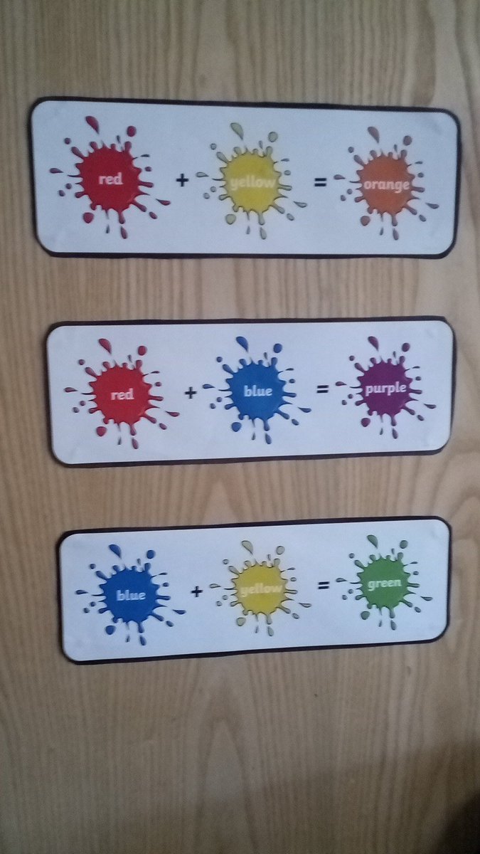 We have had lots of fun mixing colours recently in Reception! 🎨