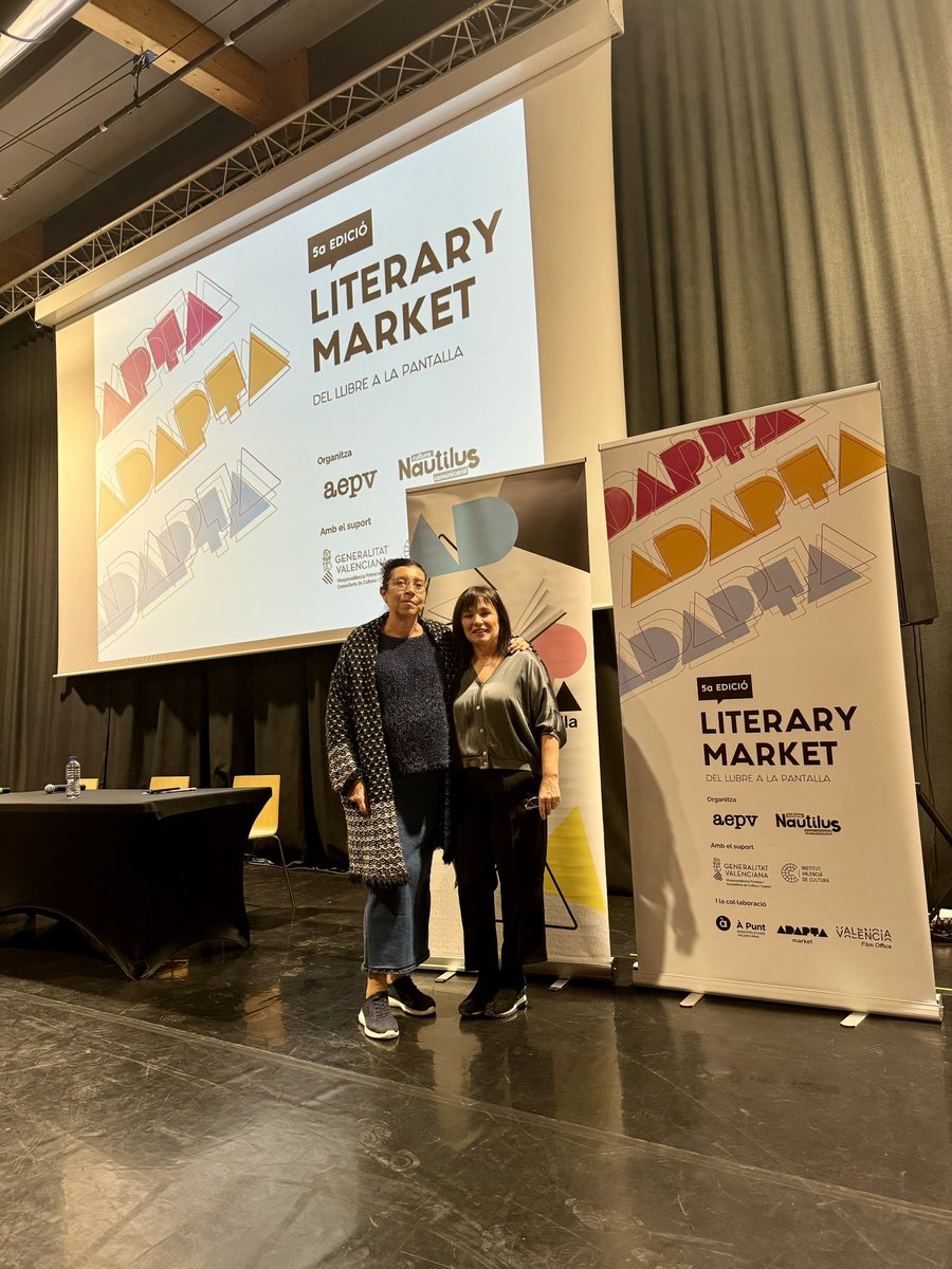 AdaptaMarket's tweet image. Queda inugurada la 5a Edició d’ADAPTA 🙌🏻

#AdaptaVlc24 #adaptamarket24 #Literatura #Adapta #Cine #Llibre #Cinema