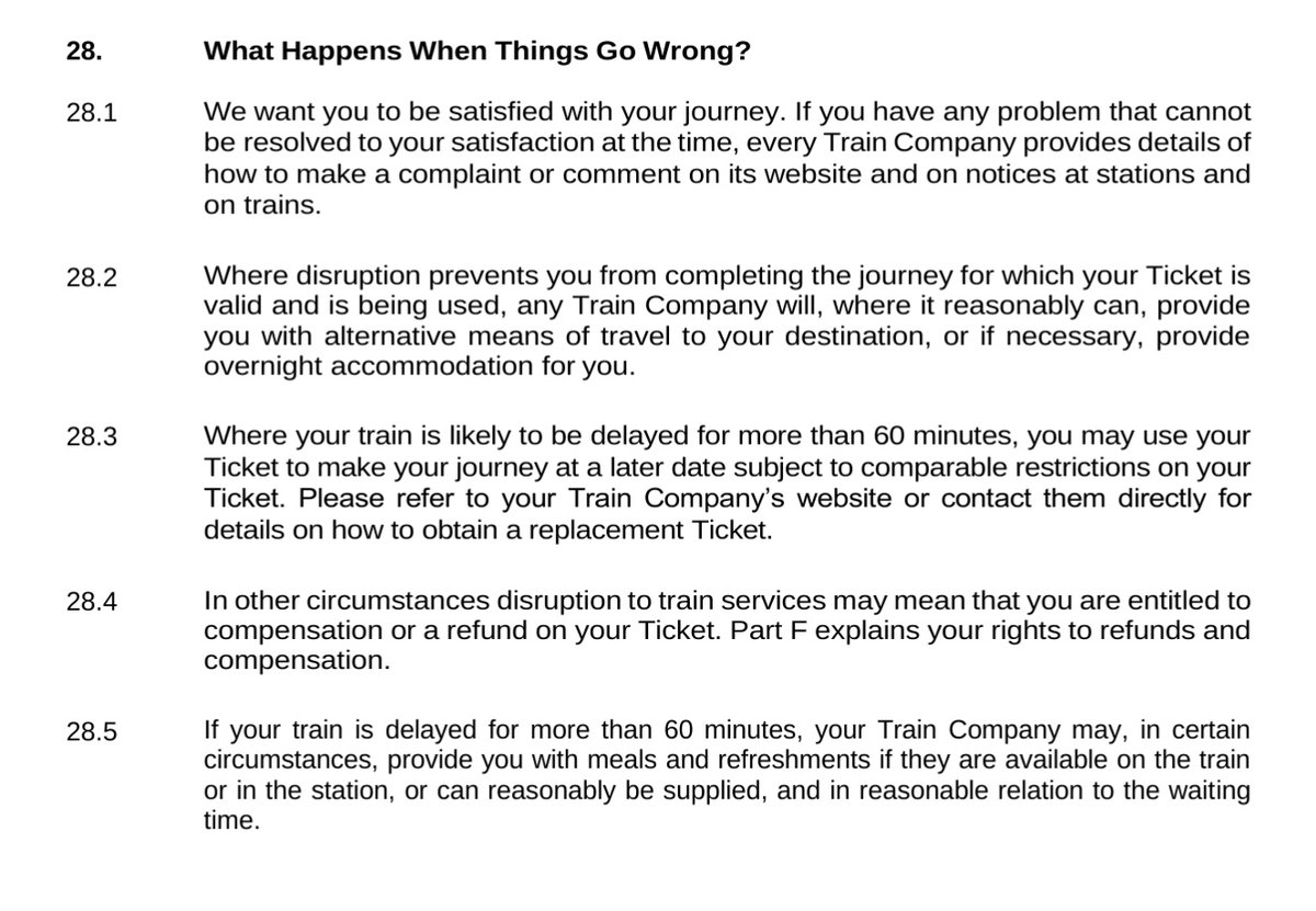 Jack Fifield (@jackfifield) on Twitter photo Can someone explain to me why train companies seem so keen on making sure passengers follow their terms and conditions, but when it's the other way round (National Rail Conditions of Travel), it seems fine to ignore?
<a href="/LouHaigh/">Louise Haigh</a> <a href="/AvantiWestCoast/">Avanti West Coast</a> Can someone explain to me why train companies seem so keen on making sure passengers follow their terms and conditions, but when it's the other way round (National Rail Conditions of Travel), it seems fine to ignore?
<a href="/LouHaigh/">Louise Haigh</a> <a href="/AvantiWestCoast/">Avanti West Coast</a>