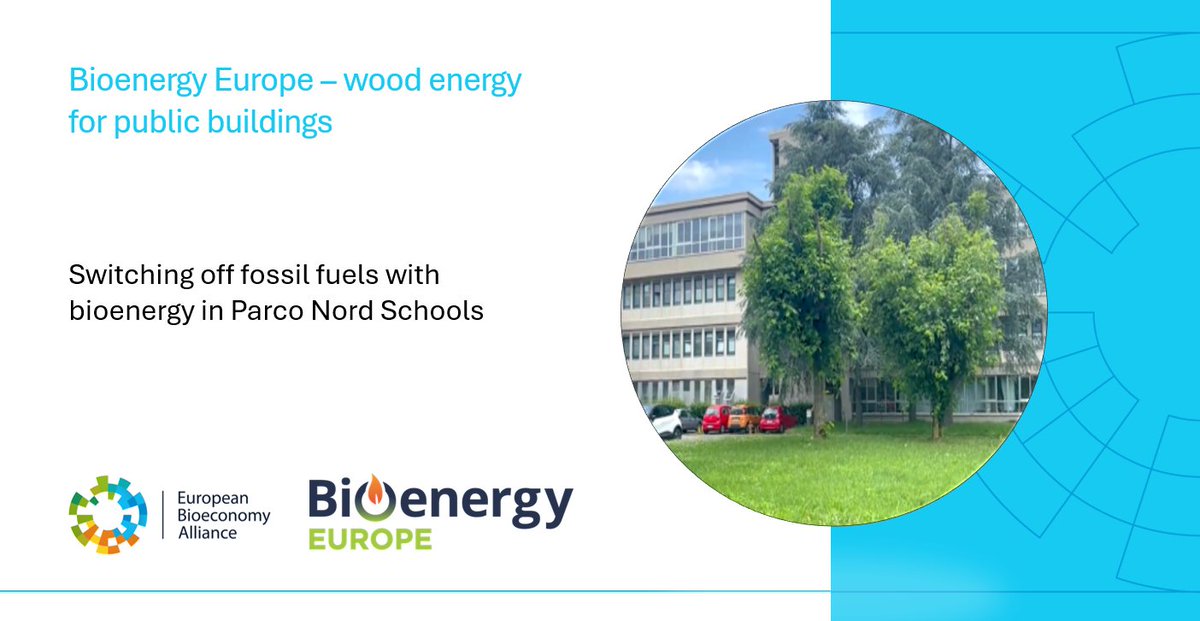European Bioeconomy Alliance (@eubioeconomy) on Twitter photo 🌱 Parco Nord Schools in Milan, ditched fossil fuels for woodchip #bioenergy cutting 1,000+ tons of CO2 yearly! Students are driving the change too. 👏 #Bioeconmy #renewableenergy
🔗bit.ly/3ZmXIjj
<a href="/ComuneMI/">Comune di Milano</a> <a href="/ParcoNordMilano/">Parco Nord Milano</a> <a href="/bioenergyEU/">Bioenergy Europe</a> 🌱 Parco Nord Schools in Milan, ditched fossil fuels for woodchip #bioenergy cutting 1,000+ tons of CO2 yearly! Students are driving the change too. 👏 #Bioeconmy #renewableenergy
🔗bit.ly/3ZmXIjj
<a href="/ComuneMI/">Comune di Milano</a> <a href="/ParcoNordMilano/">Parco Nord Milano</a> <a href="/bioenergyEU/">Bioenergy Europe</a>