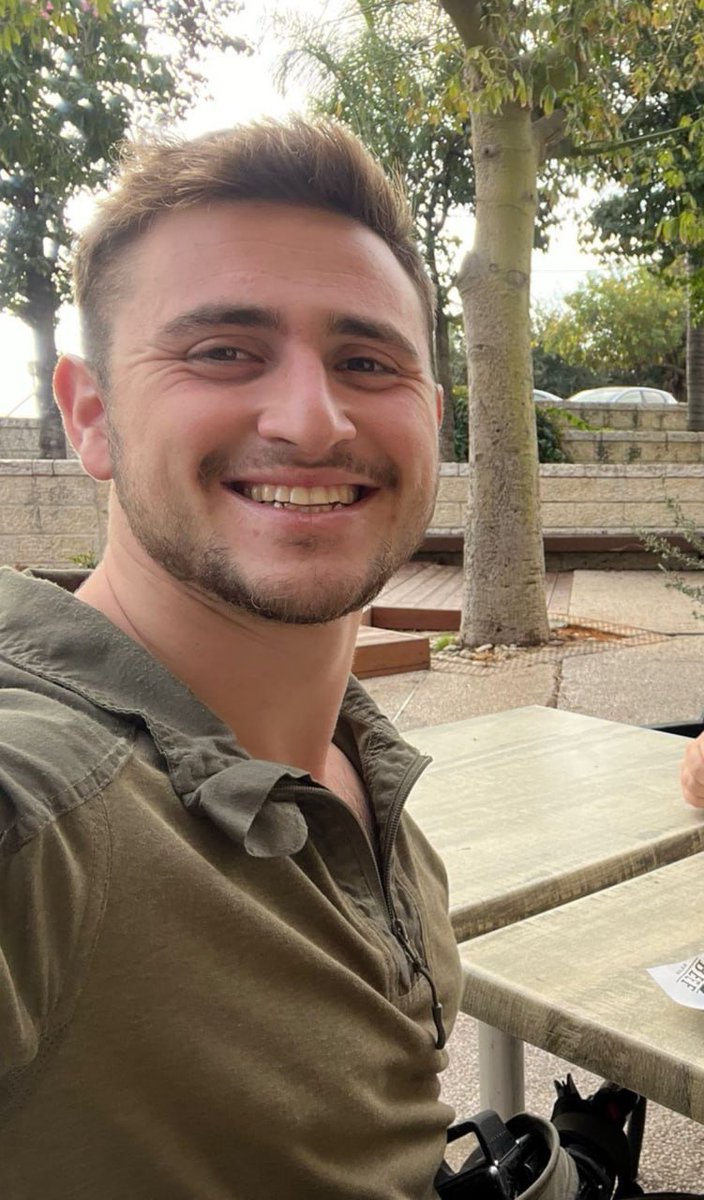 DocumentIsrael's tweet photo. Baruch Dayan HaEmet

This was 23 year old Sgt. First Class Yona Betzalel Brief, a combat medic with the Duvdevan commando unit, from Modi'in who died of his wounds he sustained from October 7th 2023

May his memory be for a blessing https://t.co/UqMQ7slIoJ