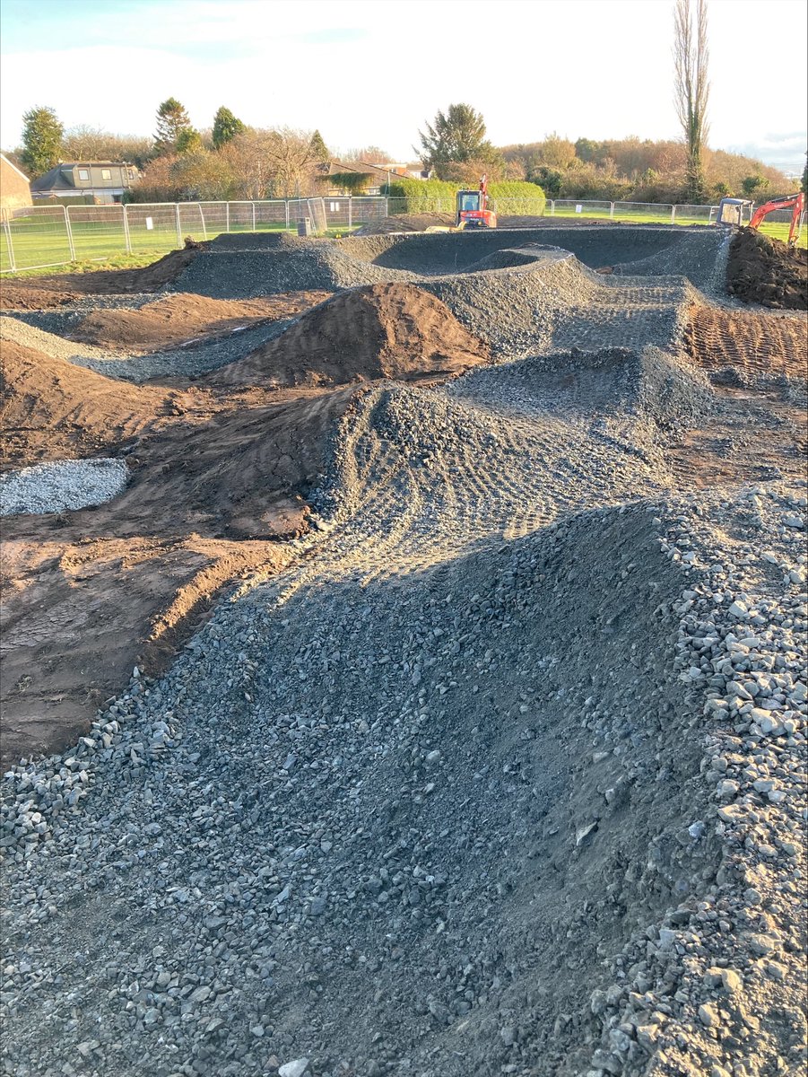 Clackmannanshire Council (@clackscouncil) on Twitter photo Construction of a cycle pump track in Clackmannan is progressing. The £139,000 project at King George V Park is being funded through the Scottish Government’s Place Based Investment Fund, along with <a href="/sportscotland/">sportscotland</a> who have provided a grant of £50,000. Construction of a cycle pump track in Clackmannan is progressing. The £139,000 project at King George V Park is being funded through the Scottish Government’s Place Based Investment Fund, along with <a href="/sportscotland/">sportscotland</a> who have provided a grant of £50,000.