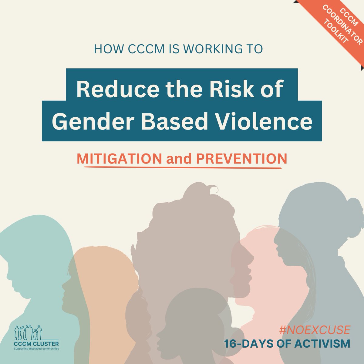 CCCM Cluster (@cccmcluster) on Twitter photo Women face an increased risk of violence during displacement. Good CCCM programming must integrate GBV risk mitigation. The CCCM Toolkit offers key recommendations. Check it out on our website:
cccmcluster.org/resources/coor…
#16DaysOfActivism #NoExcuse <a href="/Refugees/">UNHCR, the UN Refugee Agency</a> <a href="/UNmigration/">IOM - UN Migration 🇺🇳</a> Women face an increased risk of violence during displacement. Good CCCM programming must integrate GBV risk mitigation. The CCCM Toolkit offers key recommendations. Check it out on our website:
cccmcluster.org/resources/coor…
#16DaysOfActivism #NoExcuse <a href="/Refugees/">UNHCR, the UN Refugee Agency</a> <a href="/UNmigration/">IOM - UN Migration 🇺🇳</a>