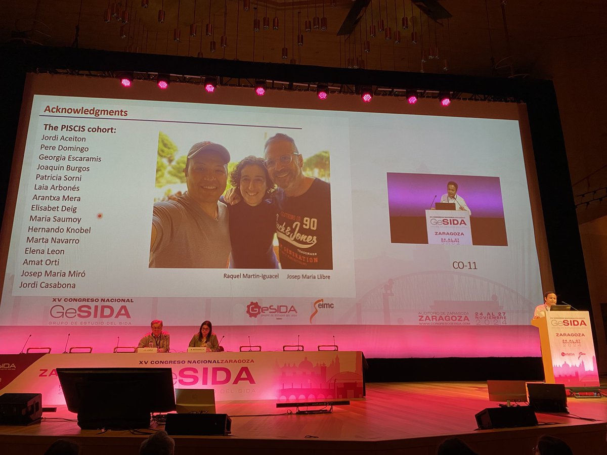 DrBike7's tweet image. Excelente presentacion de @RevolloBoris  sobre el de riesgo de Cancer anal segun la cifra de CD4 nadir, con emotivo agradecimiento a @RaqueLIguacel y @DrBike7 #GeSIDA24