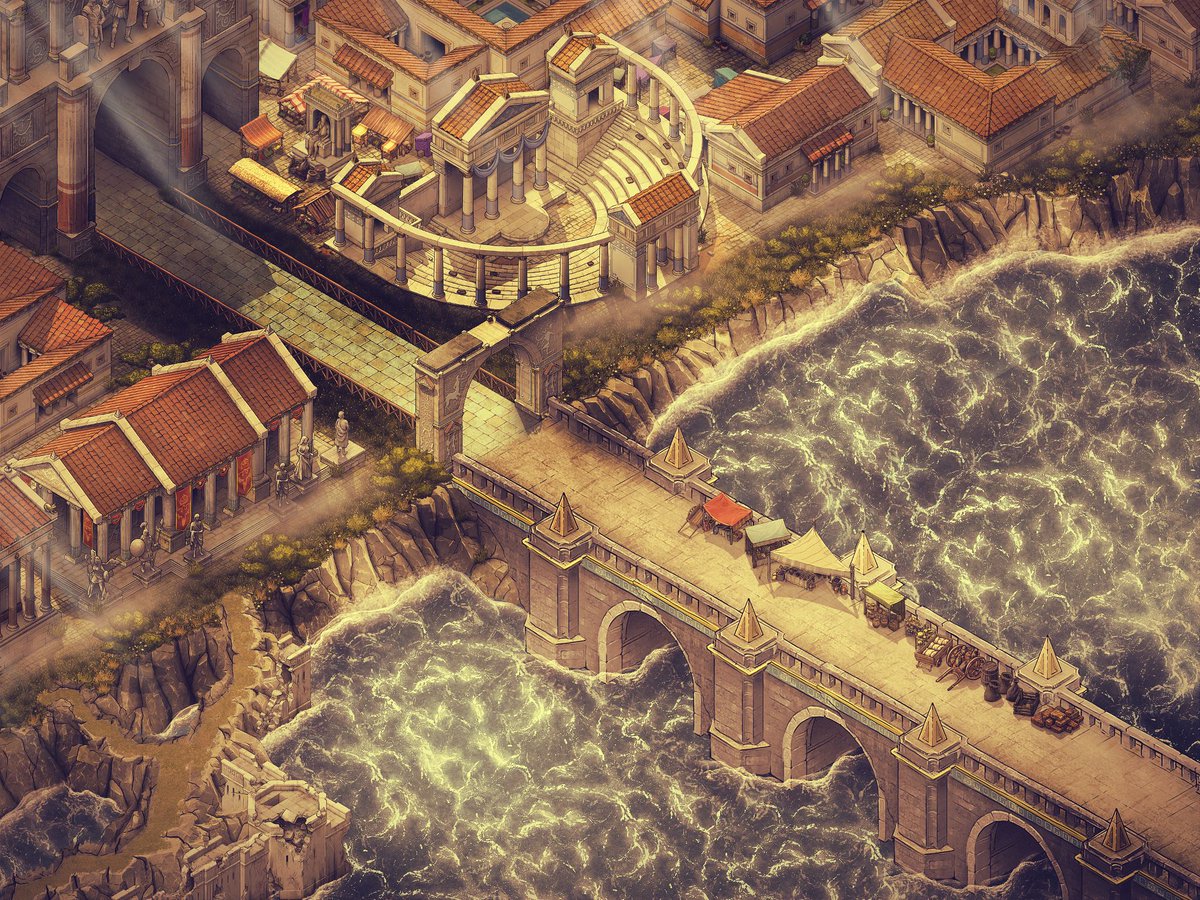 🏛️ Classic Empire Bridge 🏛️

🎨 This map was created by Scott | Venger's Decks on our Explore page, with early access to our upcoming Classical Empires pack for Fantasy Regional.

#inkarnate