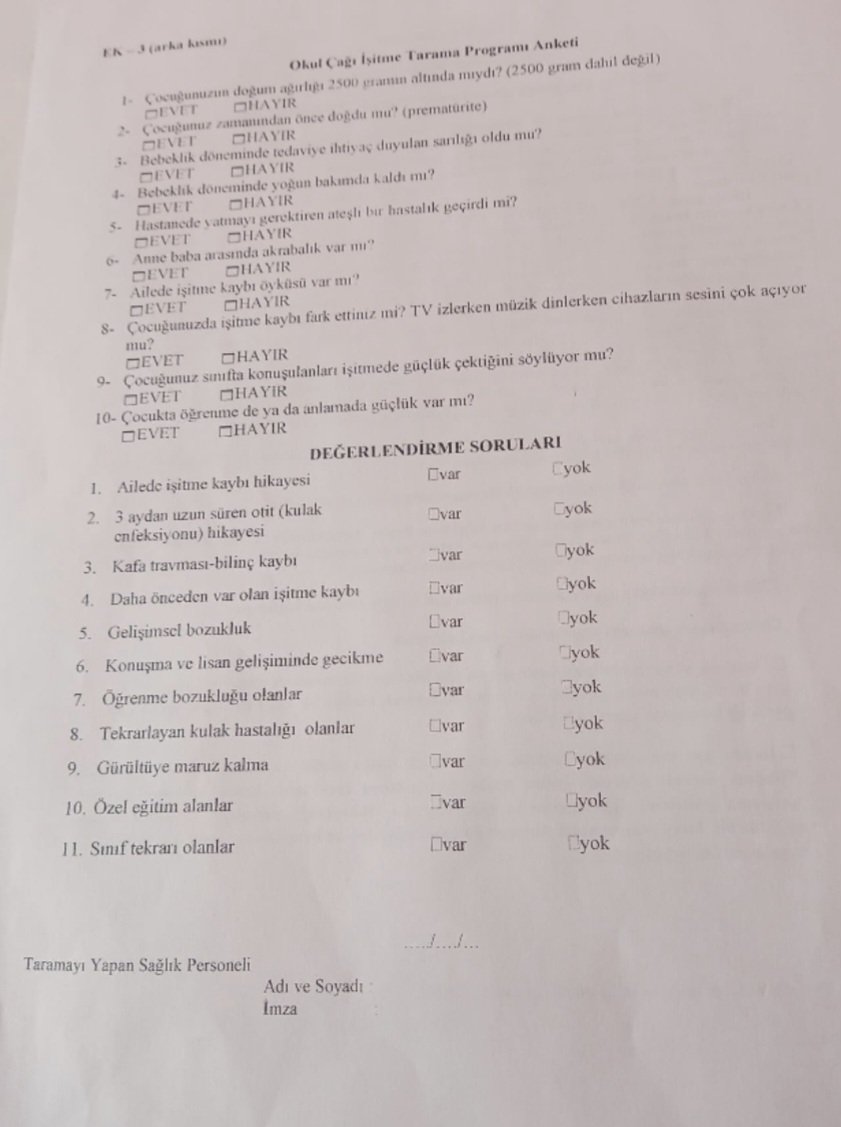 ekonomibursa's tweet photo. SAĞLIK BAKANLIĞI OKULLARA "İŞİTME TESTİ RED FORMUNA" DÖNÜŞTÜRDÜĞÜ BÖYLE BİR ANKET YOLLUYORMUŞ!

Sadece 2. sayfasındaki sorular olsaydı (Altta) doldurulmasında,  imzalanmasında bir sakınca olmadığını söyleyebilirdim.

Ancak 1. Sayfasındaki sorular; Topuk kanı reddi formlarından farksız!

Buradan Ailelerin sorumluluğuna gitmek ve Mahkeden tedbir kararı istemenin alt yapısının oluşturulduğunu düşünüyorum...

BU ANKETİ DOLDURMAK-İMZALAMAK ZORUNDA DEĞİLSİNİZ.
✋️✋️✋️✋️✋️✋️✋️✋️✋️✋️
