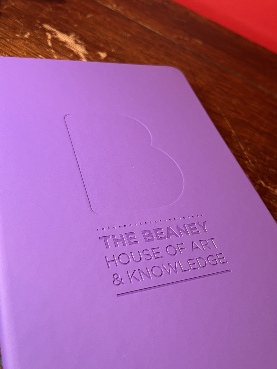 ✏️ Have you seen our new Beaney Notebooks yet?

For all those notes, sketches, details and doodles! £9

🌈 Available in red, orange, purple, pink, green and blue

🎁 A great #gift for a #Canterbury creative this #Christmas &amp; every one sold supports the museum!
