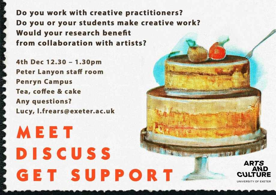 Arts and Culture University of Exeter (@artsandculturex) on Twitter photo Calling all <a href="/UniExeCornwall/">University of Exeter, Cornwall</a> staff! Join us for a drop-in session on 4 Dec to discover more about what we do, how we could support you, AND take a sneak peek at our new online resources -> buff.ly/3AWuwGE <a href="/HaSSCornwall/">UoE Humanities & Social Sciences Cornwall</a> <a href="/UniofExeterESI/">Uni of Exeter's ESI</a> <a href="/ICornishStudies/">Institute of Cornish Studies 〓〓</a> <a href="/CambSchMines/">Camborne School of Mines, University of Exeter</a> Calling all <a href="/UniExeCornwall/">University of Exeter, Cornwall</a> staff! Join us for a drop-in session on 4 Dec to discover more about what we do, how we could support you, AND take a sneak peek at our new online resources -> buff.ly/3AWuwGE <a href="/HaSSCornwall/">UoE Humanities & Social Sciences Cornwall</a> <a href="/UniofExeterESI/">Uni of Exeter's ESI</a> <a href="/ICornishStudies/">Institute of Cornish Studies 〓〓</a> <a href="/CambSchMines/">Camborne School of Mines, University of Exeter</a>