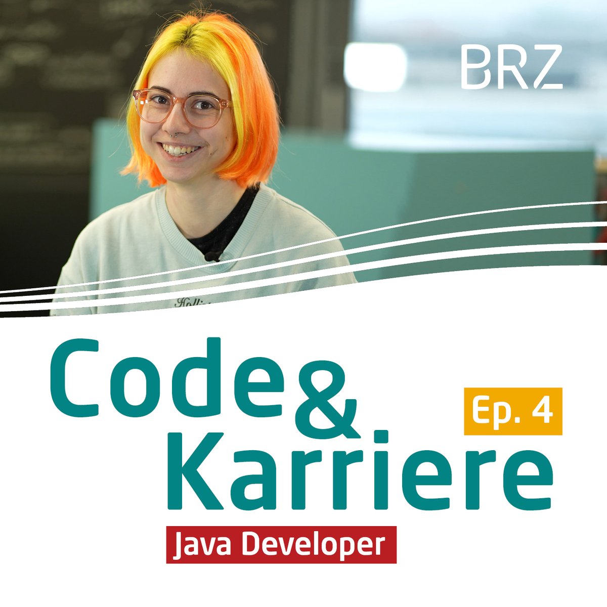 Entdecke die Welt des Java Development im BRZ! 🔍 In der neuesten Folge unseres #Podcasts "Code &amp; Karriere - Die Welt der IT-Jobs" 🎙️ gibt Nina exklusive Einblicke in ihren Arbeitsalltag und berichtet von ihren größten Herausforderungen und Erfolgen. 
👉️ fcld.ly/s59r2ce