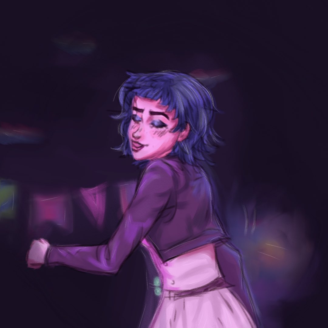 _Danny_Doodles_'s tweet photo. Fun fact if you didn’t know, this scene is 4 fps bc Ekko kept rewinding time to stay in the moment dancing with Powder https://t.co/azziM2ZbBf