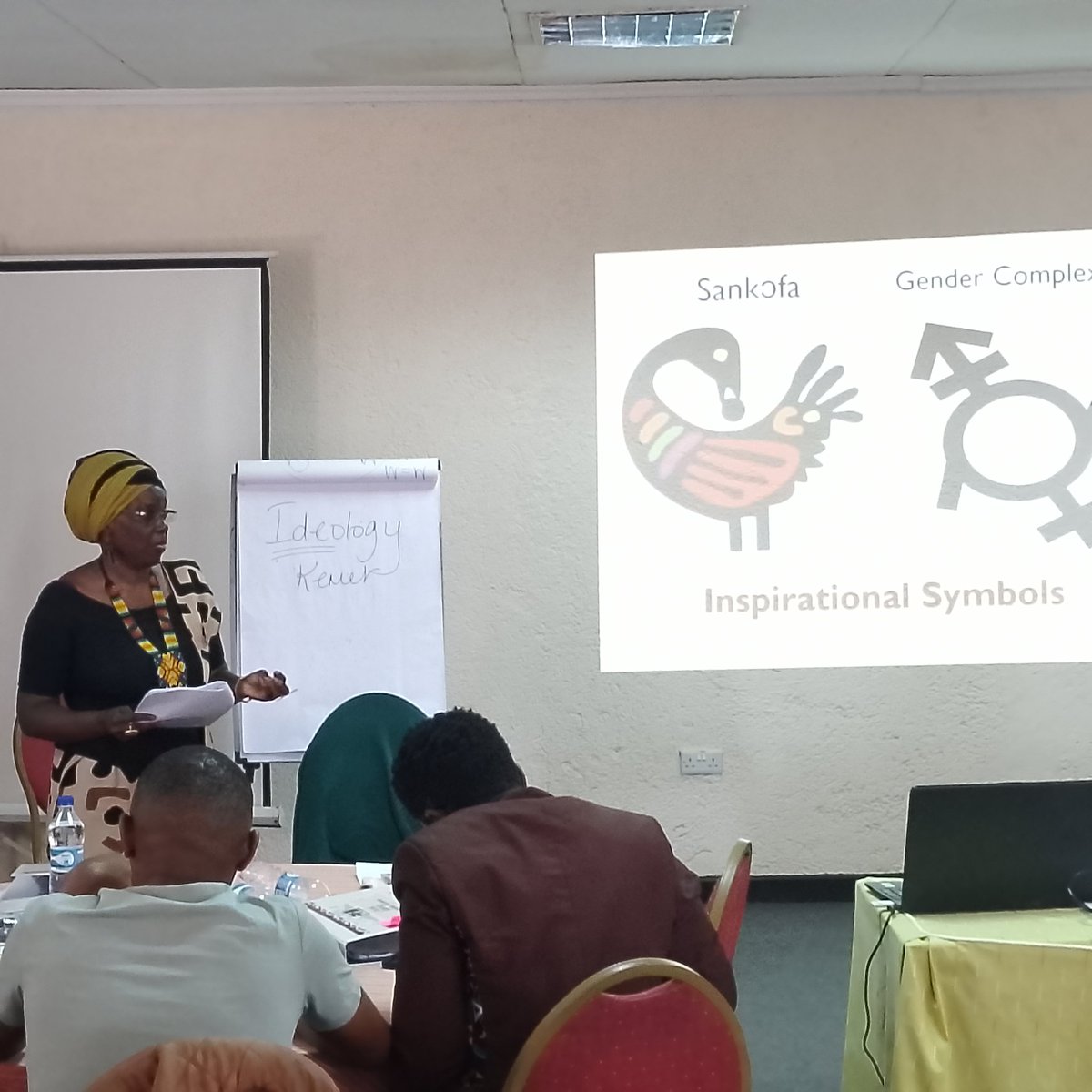 Prof. Sylvia Tamale's eye opening session on "Conceptualizing sex, gender and sexuality".