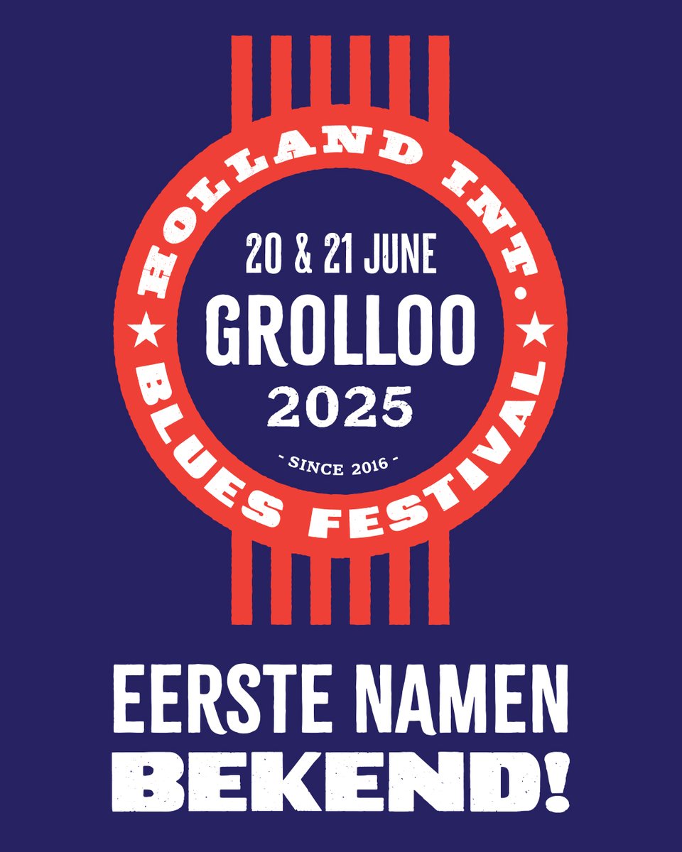 Bonnie Raitt, Melissa Etheridge, Seasick Steve en de Robert Cray Band op HIBF2025. Ook Brothers, Early James, Jenny Don't And The Spurs, Leif de Leeuw Band, Pokey Lafarge en Tami Neilson bevestigd. 

bit.ly/HIBF25-1