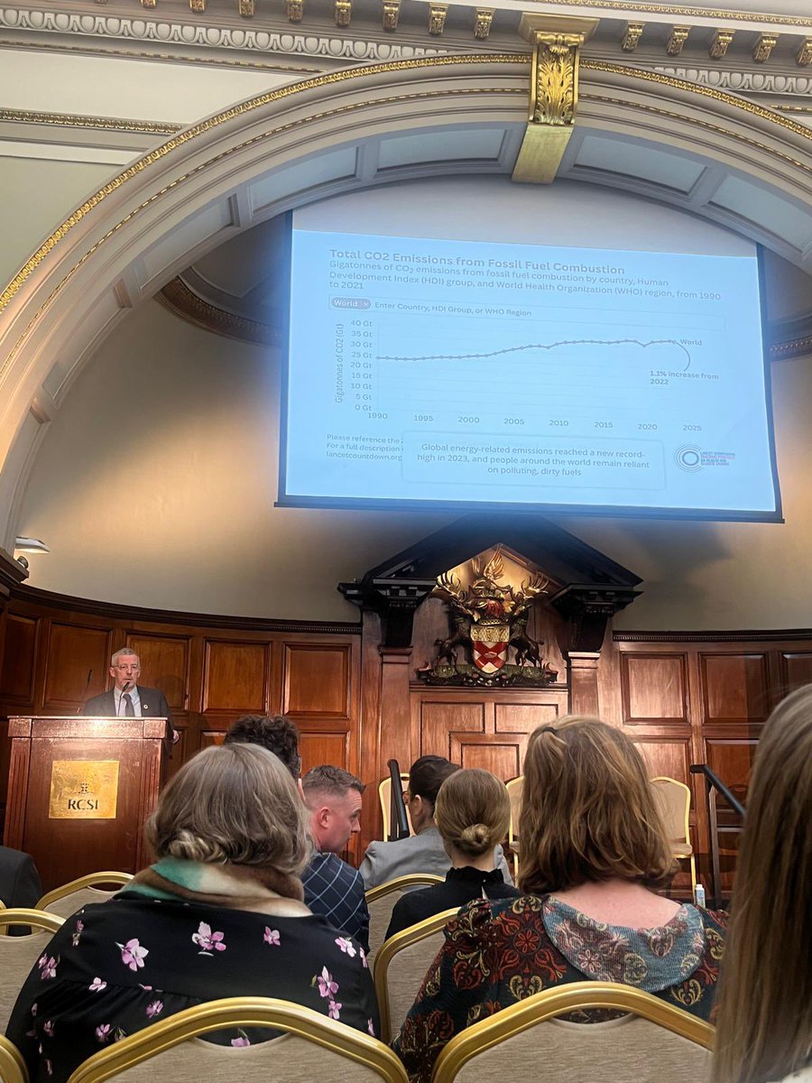 crowley_philip's tweet photo. #ClimateAction important day to underline the urgency of action on climate within our health service. Great partnership with @HSELive and @healthy_climate   Powerful opening from our ceo @BernardGloster @CcoHse @CamillaCarrol10 @ARochfort https://t.co/wtcsIpVtvM