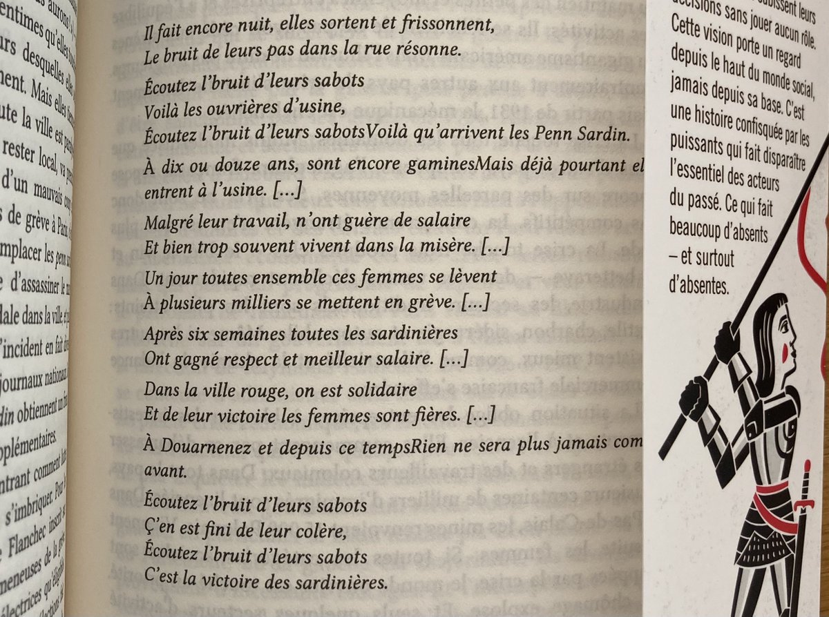 Oui les sardinières nous montraient le chemin <a href="/LibertaliaLivre/">Éditions Libertalia</a> ✊🐟
Un des mouvements de lutte qui fait partie intégrante de l'histoire de France.
Un récit à découvrir dans « Histoire de France populaire »… avec les paroles de Claude Michel ! 
agone.org/livre/histoire…