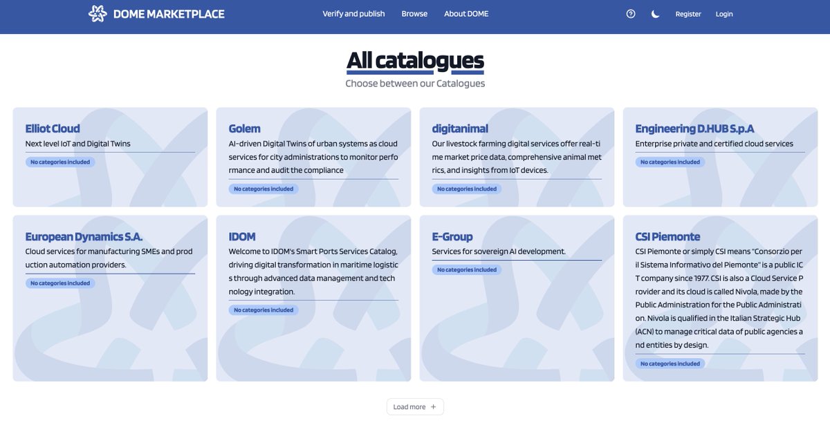 DomeMarketplace's tweet photo. Are you a Platform as a Service provider (PaaS) 🔎seeking new customers in the #EU? 🇪🇺
Need to demonstrate interoperability to your prospects?
If the answer is YES, register at #DOMEMarketplace
Visit today 👉https://t.co/w6uMFN3yKv
#PaaS #CloudServices #EdgeServices https://t.co/L4Sp5Hg2bF