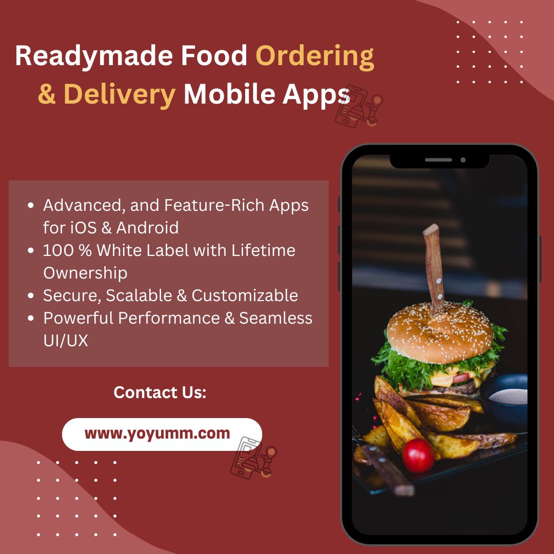 Harjinder010392's tweet image. Empower your business with a feature-rich readymade food ordering and delivery app solution Yo!Yumm.

For details visit: yoyumm.com/create-food-or…

#foodbusiness #deliveryapp #readymadesolutions #entrepreneur #nocodesolutions #mobileapps #fooddeliveryapps #whitelabelsolutions