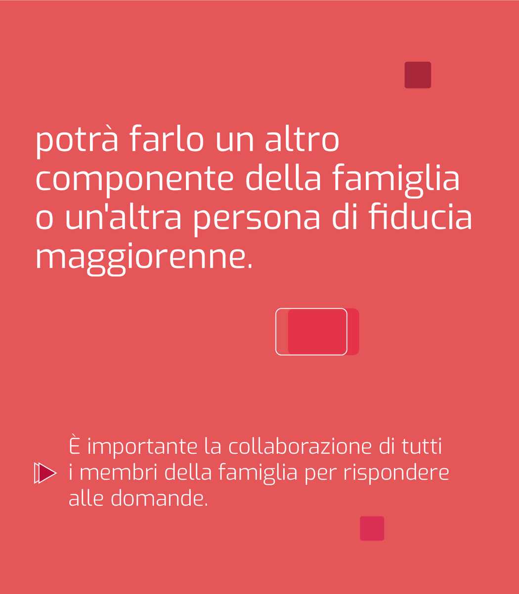 istat_it's tweet photo. Se hai ricevuto la lettera dall’#istat sarai proprio tu a dover compilare il questionario del #Censimentopermanentepopolazione. Se sei impossibilitato potrà farlo un altro membro della famiglia o un'altra persona di fiducia maggiorenne.

Scopri di più 👉https://t.co/9rD1TxPEt7 https://t.co/DfH84lwo0f