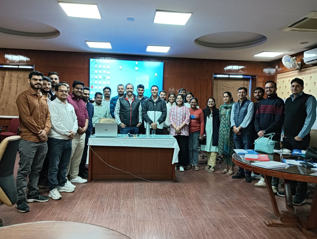 bhupesh_dixit's tweet photo. Jaipur - 26-11-2024 (FY - 2024-25) 
As part of the National Mental Health Program, a 5-day residential training program was conducted for medical officers, providing training on 'Suicide Prevention and Management' at the State Institute of Health and Family Welfare, Jaipur. https://t.co/1dOx4IIXzY