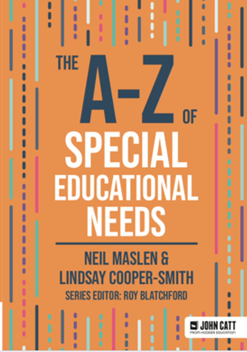 Maslen's tweet image. Excited to announce the release of our new book, "The A-Z of SEND." A comprehensive guide for SENCos and others working in the field of special educational needs. #SEND #SENsupport #education