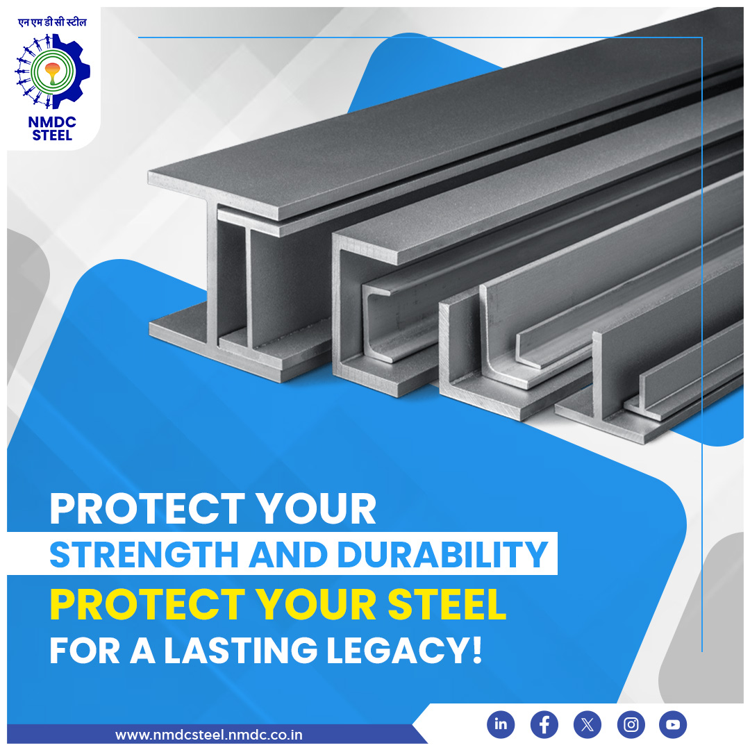 NMDCSteelLtd's tweet image. Protect your steel from rust and wear to preserve its strength and durability. Regular care boosts its lifespan, maintaining quality and value for years. Secure lasting performance with smart maintenance!  
#SteelProtection #Durability #RustPrevention #LongLasting #nmdcsteel