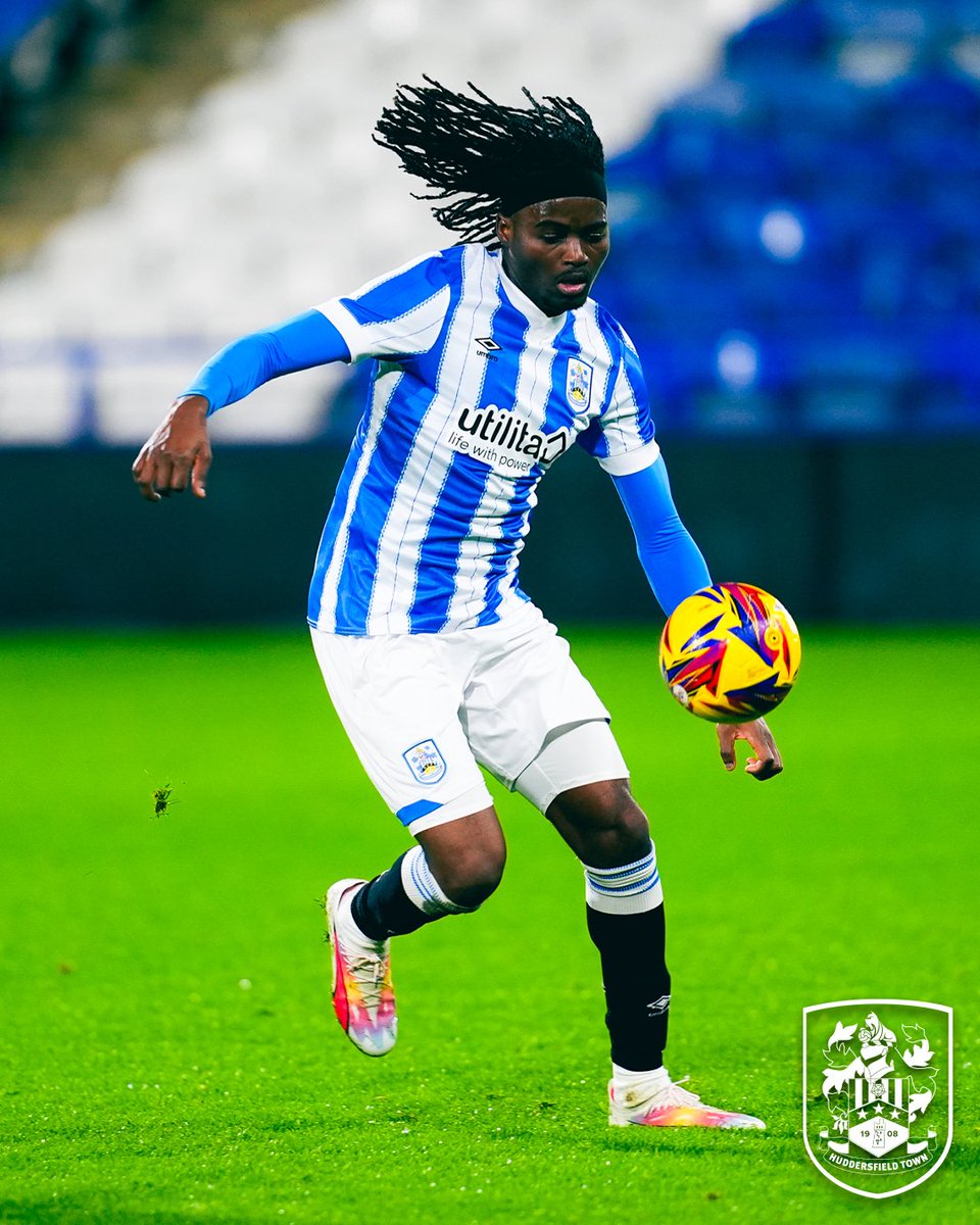 Welcome back, @FopeDeru 🙌

After 18 months out, Fope made his long awaited return to action from the bench in the #PremierLeagueCup last night. Keep going, Fope 👊

#YoungTerriers | #htafc
