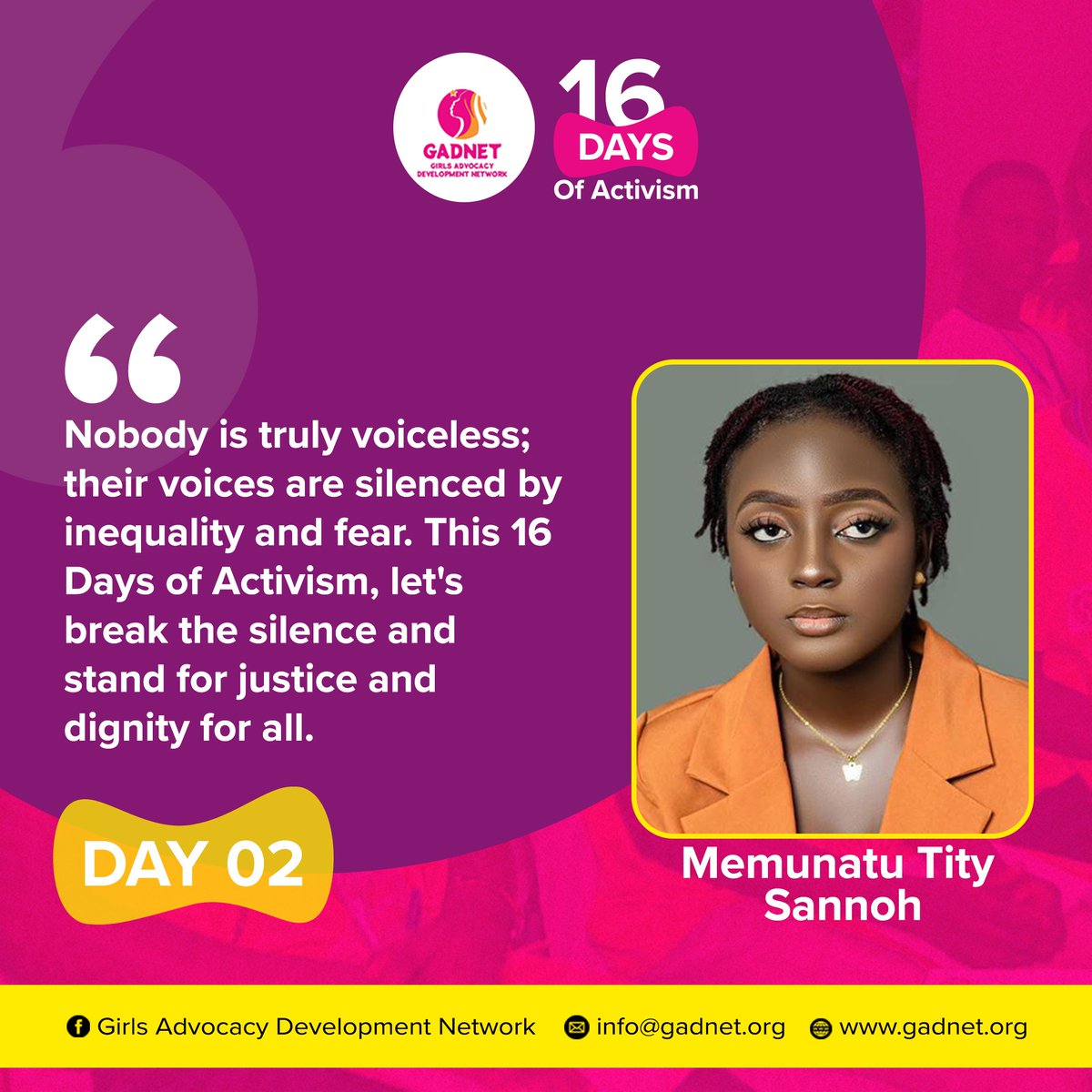 Girls Advocacy Development Network Sierra Leone tweet media