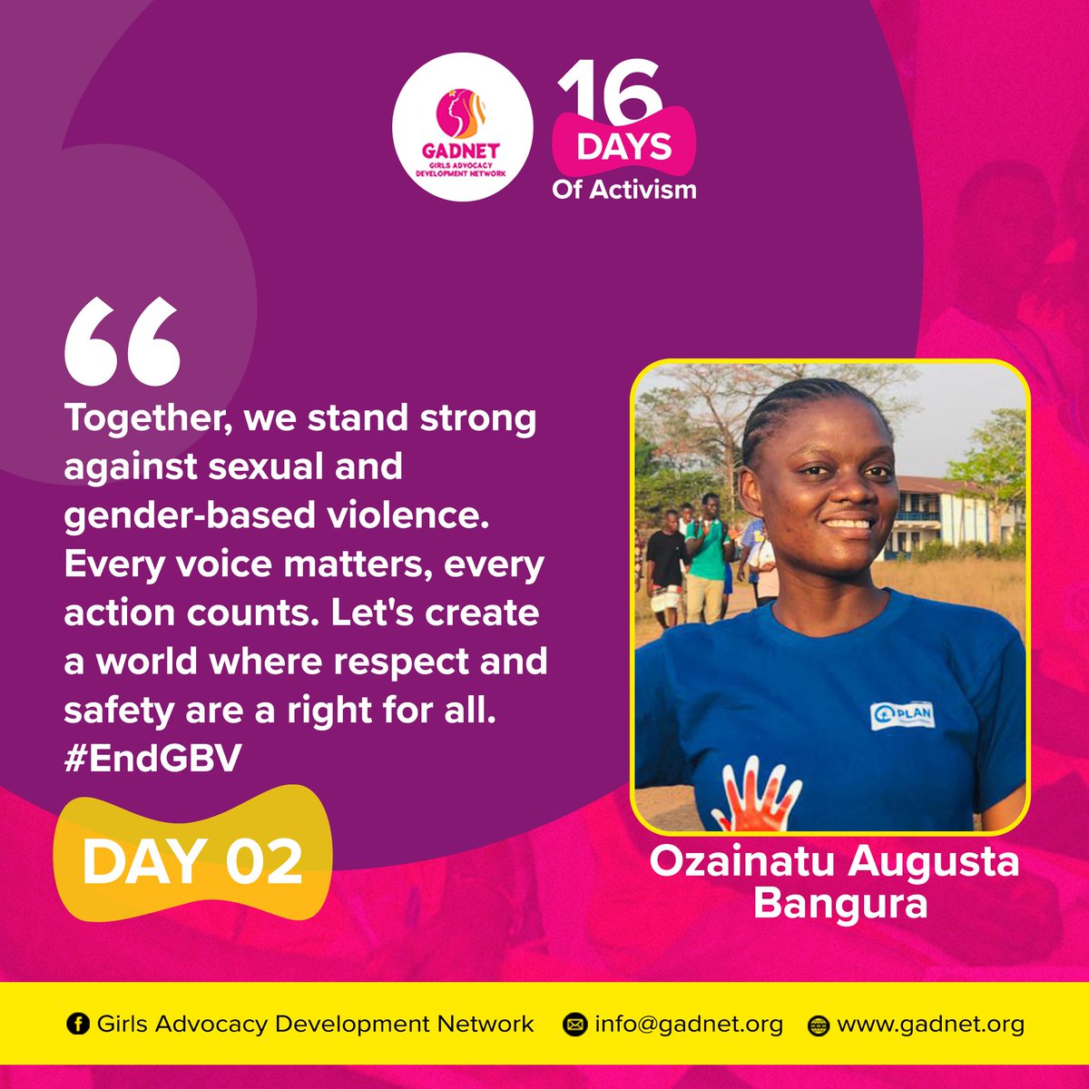 Girls Advocacy Development Network Sierra Leone tweet media
