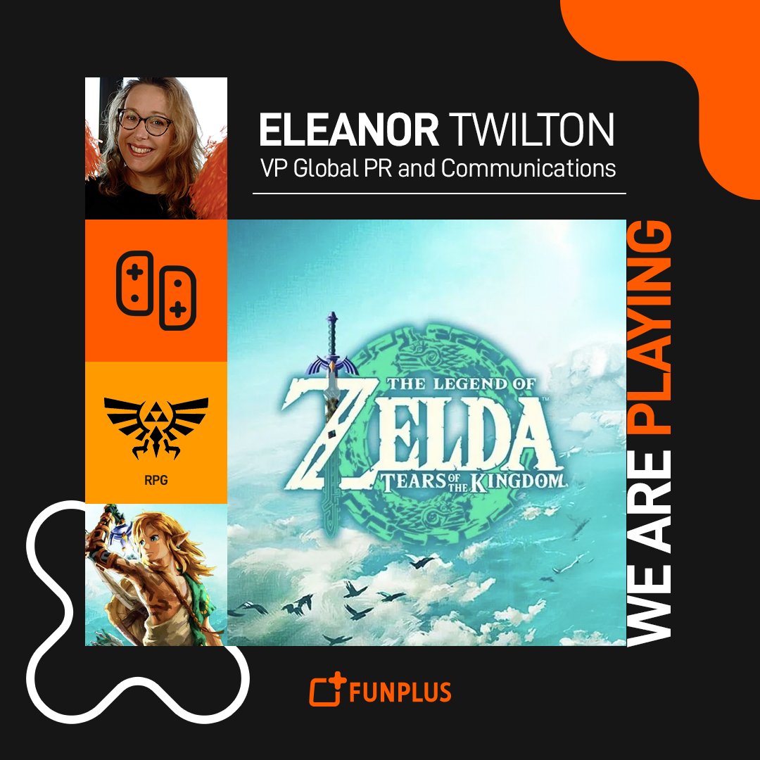 FunPlusGames's tweet image. 📣It's game time on #FunPlays! Eleanor Twilton's, our VP of Global PR and Communications, picks: Legend of Zelda: Tears of the Kingdom!🎮Why play? It's not just an epic adventure – it's a gateway to precious family time, says Eleanor.💑 What games do you enjoy with your family?