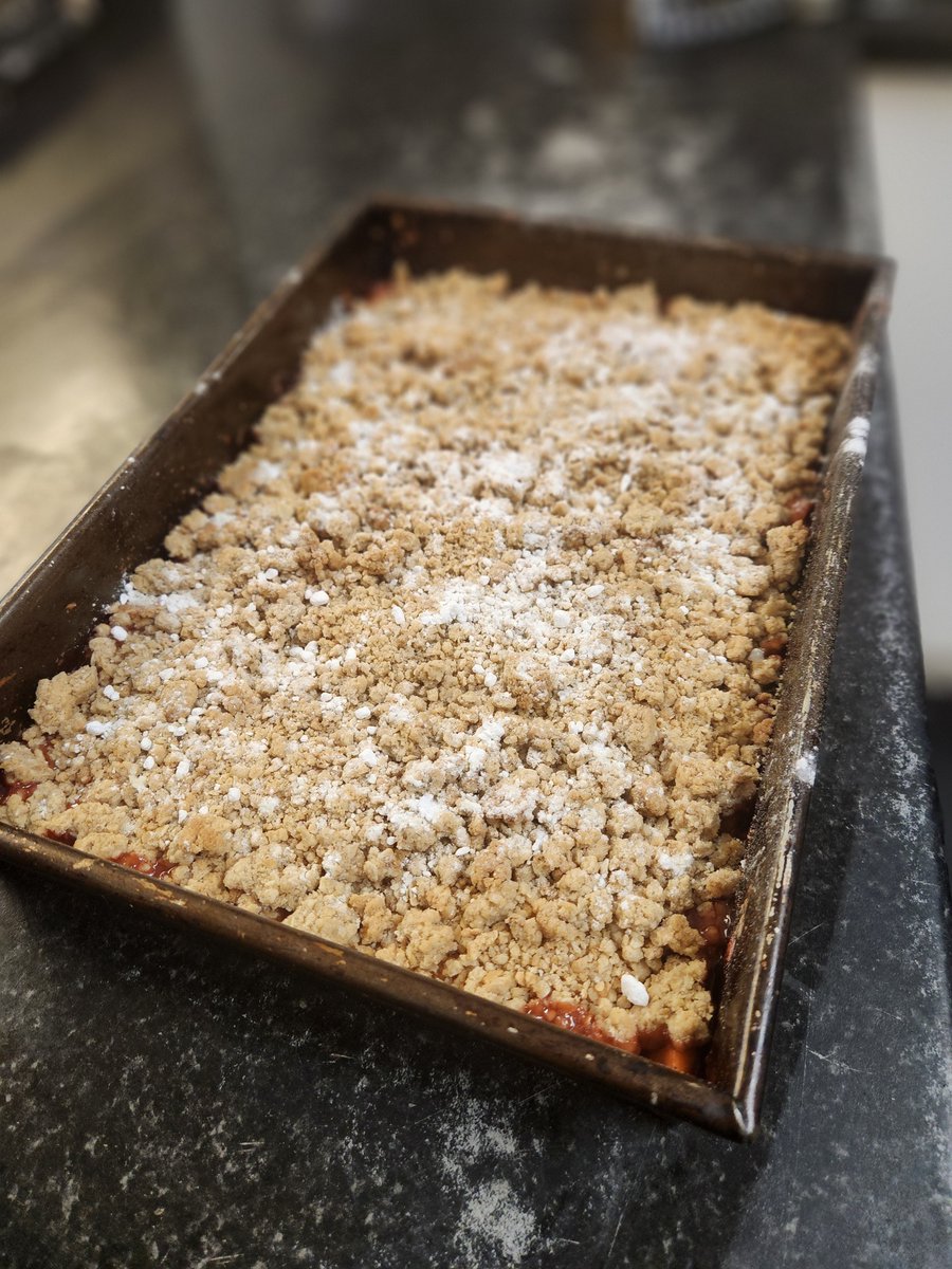A Holly House resident, who is practising making desserts to add to their skill-set, along with a member of staff put together a strawberry and apple crumble.

Safe to say, the residents demolished this at great speed!!