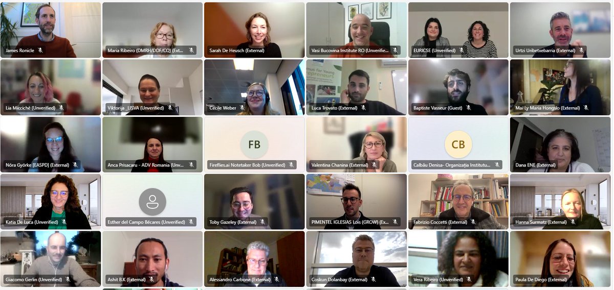 🙌The plenary meeting of the LSP for our ecosystem, coordinated by <a href="/Euricse/">Euricse</a> &amp; <a href="/SocialEcoEU/">Social Economy EU</a>, took place yesterday with very valuable presentations and insights including different projects and blueprints on skills and how they contribute to the LSP objectives. Thanks to you all!