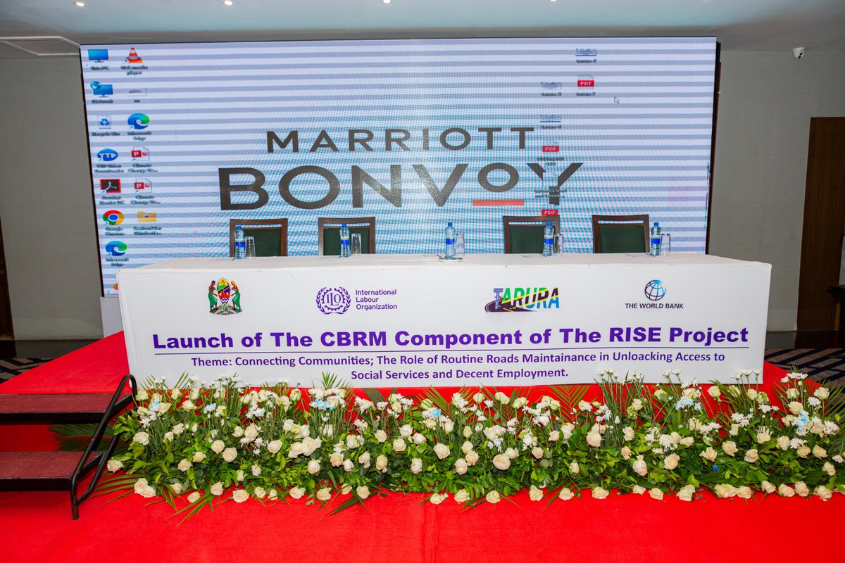 The GoH, Hon <a href="/ridhiwankikwete/">Ridhiwani Jakaya Kikwete, Ndc</a> Minister of <a href="/WMKVAU/">Ofisi ya Waziri Mkuu - KAM</a>  has arrived to grace the launch of the #CBRM project under the #RISE project. accompanied him <a href="/TaruraTz/">Wakala ya Barabara za Vijijini na Mijini (TARURA)</a> CEO #VictorSeff, <a href="/ortamisemitz/">OFISI YA WAZIRI MKUU - TAMISEMI</a> Director of Infrastructure #GilbertMogha, @TASAF Executive Director #ShedrackMziray