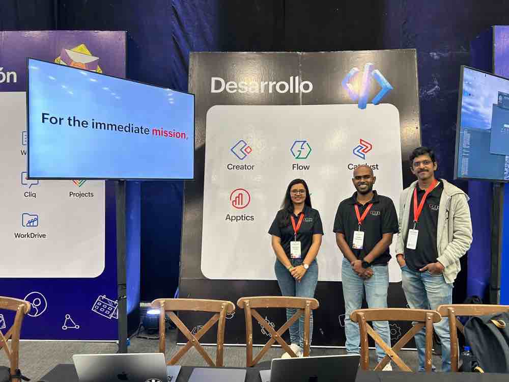 ZohoFlow's tweet image. Thanks to everyone for attending Zoho Flow&apos;s session at Zoholics Mexico 2024 where we discussed our product features, new updates, and best practices. It was great seeing you all. Until next time! 

#Zoho #ZohoFlow