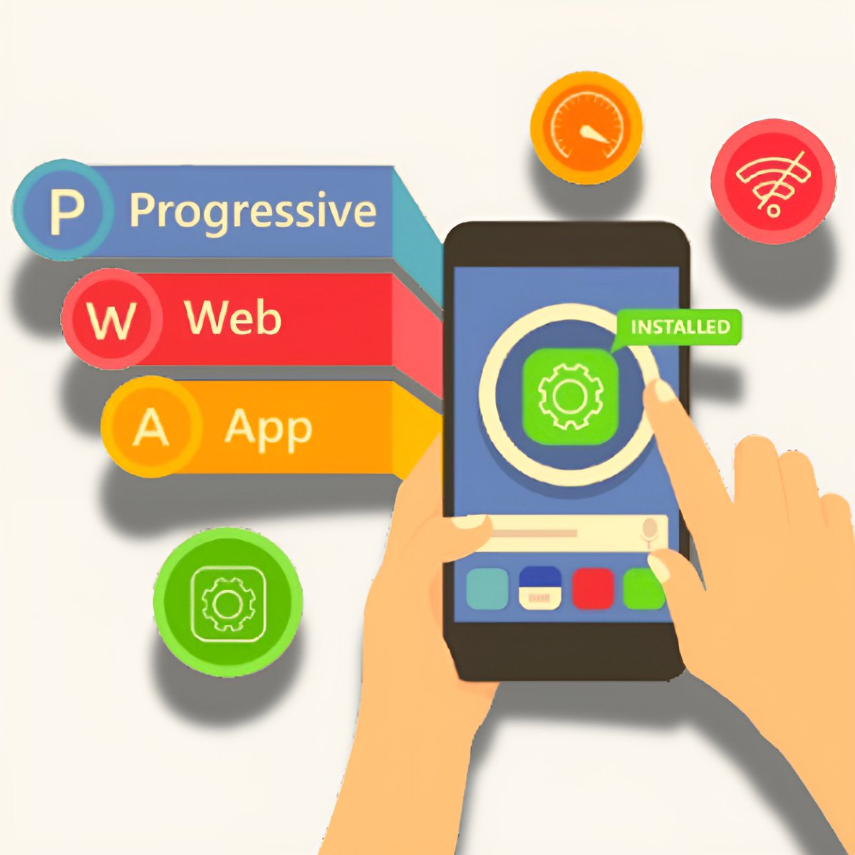 NasceniaIT's tweet image. Progressive Web Apps (PWAs) combine web flexibility with native app features, offering offline access, secure installation and engaging experiences to stay connected with users
Read More: nascenia.com/pwa-developmen…
#PWADevelopment #ProgressiveWebApp #WebAppSolutions #PWATechnology