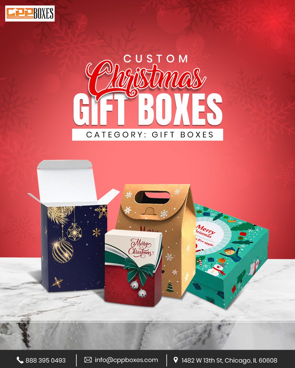 Cpp_Boxes's tweet image. 𝐂𝐡𝐫𝐢𝐬𝐭𝐦𝐚𝐬 𝐢𝐬 𝐂𝐨𝐦𝐢𝐧𝐠! 🎄🎁 The season of joy, love, and gifting is almost here! 🎅  At #cppboxes, we craft high-quality, custom-designed packaging that adds sparkle to your gifts. 🎀
#ChristmasPackaging #Gift #celebration #HolidayVibes #CustomGiftBoxes #Festive