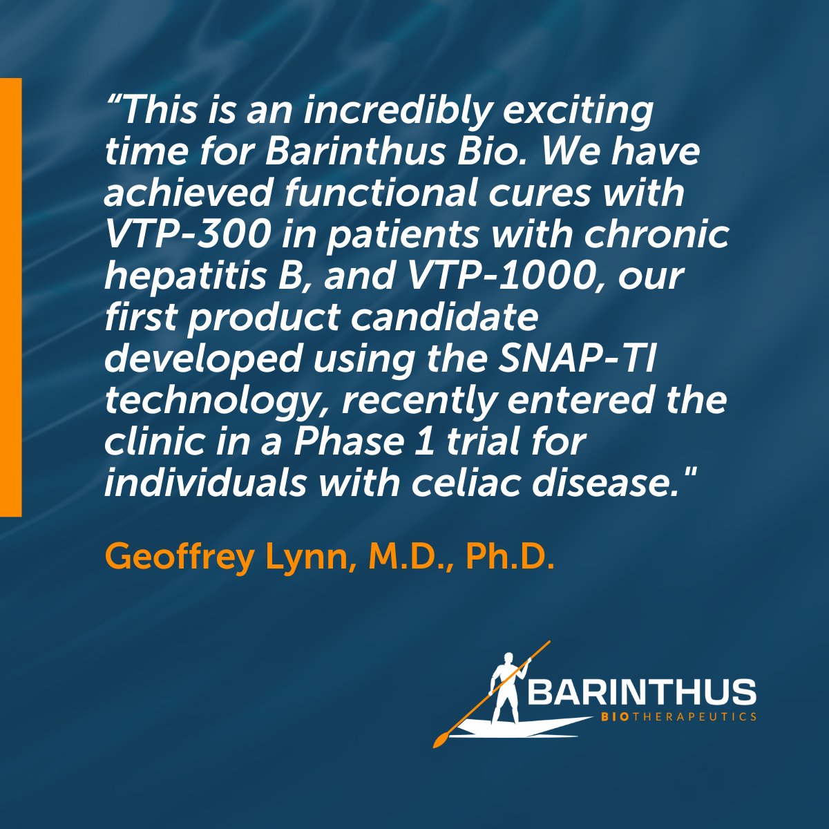 Barinthus Bio tweet media