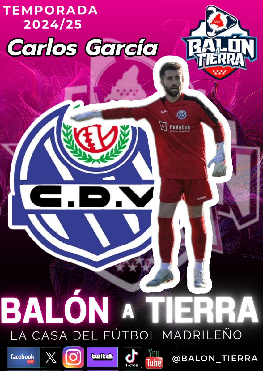 Hoy 16:00h EN DIRECTO tenemos un trío de ases llegados desde <a href="/CDVicalvaro/">C.D. Vicálvaro ⚽️</a> 

- <a href="/jaimebuma5/">.</a> 
- <a href="/Santaelena17/">Fredy ~LDC</a> 
- <a href="/carlosgm_1/">Carlos García Martín</a> 

♦️♠️♣️ Menudo LUJAZO de invitados 🤩🔝.

Yo no me perdería 🤭 el programa de hoy 🎥⚽ 🧐.

#LaCasaDelFútbolMadrileño
#ElFútbolQueNosGusta
#Bat305