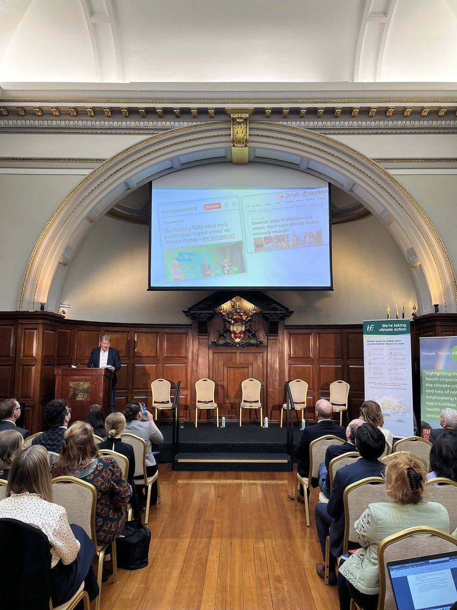Climate and Health Alliance (@climhealthire) on Twitter photo Full house for <a href="/think_or_swim/">John Gibbons 🇵🇸</a> John Gibbons as he lays out the stark facts of the climate crisis and the need for #ClimateAction now
<a href="/HSELive/">HSE Ireland</a> <a href="/IrishDocsEnv/">Irish Doctors for the Environment</a> Full house for <a href="/think_or_swim/">John Gibbons 🇵🇸</a> John Gibbons as he lays out the stark facts of the climate crisis and the need for #ClimateAction now
<a href="/HSELive/">HSE Ireland</a> <a href="/IrishDocsEnv/">Irish Doctors for the Environment</a>