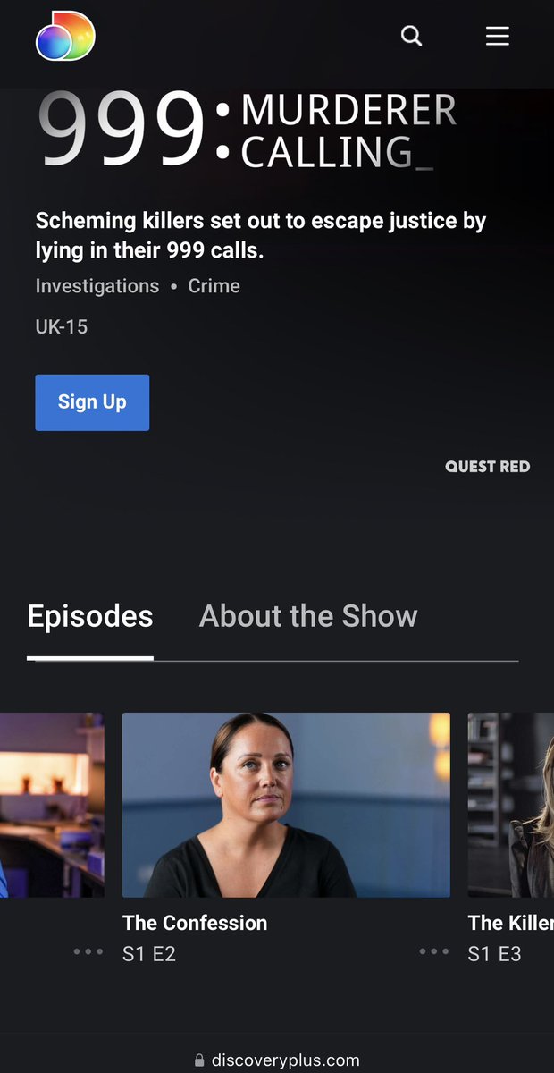 Danni Brooke (@dannigbrooke) on Twitter photo If you like True Crime be sure to head over to <a href="/discoveryplusUK/">discovery+ UK</a> and check out 999 Murder Calling!
An epic series with some very interesting investigations!
#truecrime #investigation #crime #tvseries #documentary
*excuse the terrible picture! You can’t win them all! If you like True Crime be sure to head over to <a href="/discoveryplusUK/">discovery+ UK</a> and check out 999 Murder Calling!
An epic series with some very interesting investigations!
#truecrime #investigation #crime #tvseries #documentary
*excuse the terrible picture! You can’t win them all!