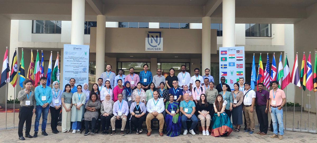 blukwambe's tweet photo. Grateful to @UNESCO for their sponsorship, @FAO, @nitte University, @icarindia, and other partners for organizing this impactful event. Together, we explored the advanced bioinformatics tools like AMRFinder &amp; ResFinder, to combat AMR in aquaculture systems sustainably. https://t.co/SPdRyXP8y2