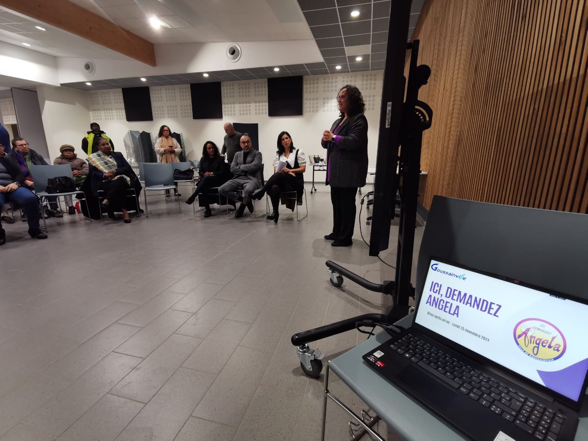 ahamida95's tweet photo. Hier @goussainville95 mobilisée pour la journée contre les violences faites aux femmes
Reunion dense de notre #LabElles, lancé en 2023
✅ Bilan du dispositif Ask Angela
✅ Retour sur les ateliers EVRAS
✅ présentation de Terre d'Eveil engagée contre les violences conjugales https://t.co/r77ZMzrmEB