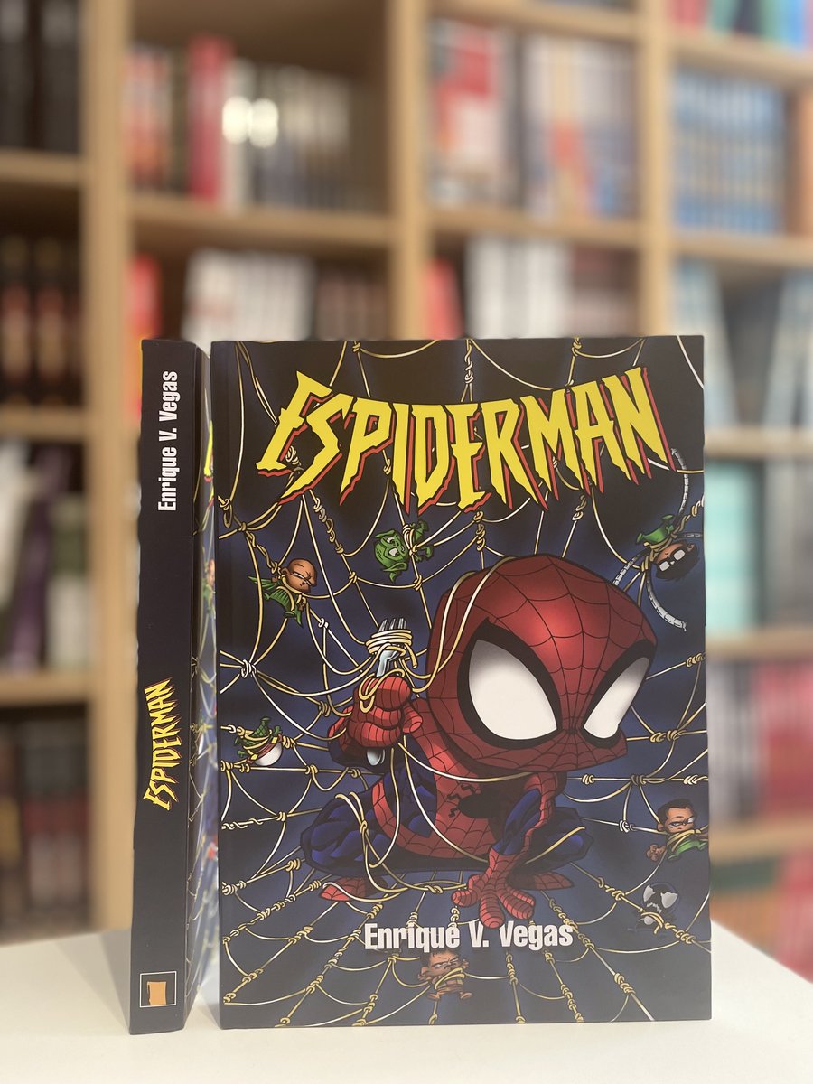 Dolmen Editorial (@dolmeneditorial) on Twitter photo Este jueves llega a librerías Espiderman de <a href="/enriquevvegas/">Enrique V Vegas</a> ✍️
En un formato mayor, este tomo recopila todas las historias publicadas del arácnido cabezón🕷️ con su maravilloso elenco de personajes secundarios y sus geniales villanos.
El 28/11 a la venta 📍 Este jueves llega a librerías Espiderman de <a href="/enriquevvegas/">Enrique V Vegas</a> ✍️
En un formato mayor, este tomo recopila todas las historias publicadas del arácnido cabezón🕷️ con su maravilloso elenco de personajes secundarios y sus geniales villanos.
El 28/11 a la venta 📍